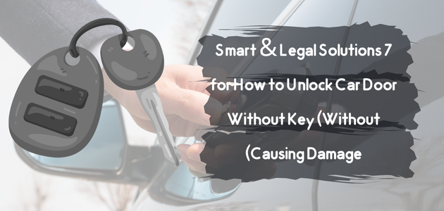 how to unlock car door without key